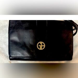 Gianni Bini Black Bag with Silver Detail